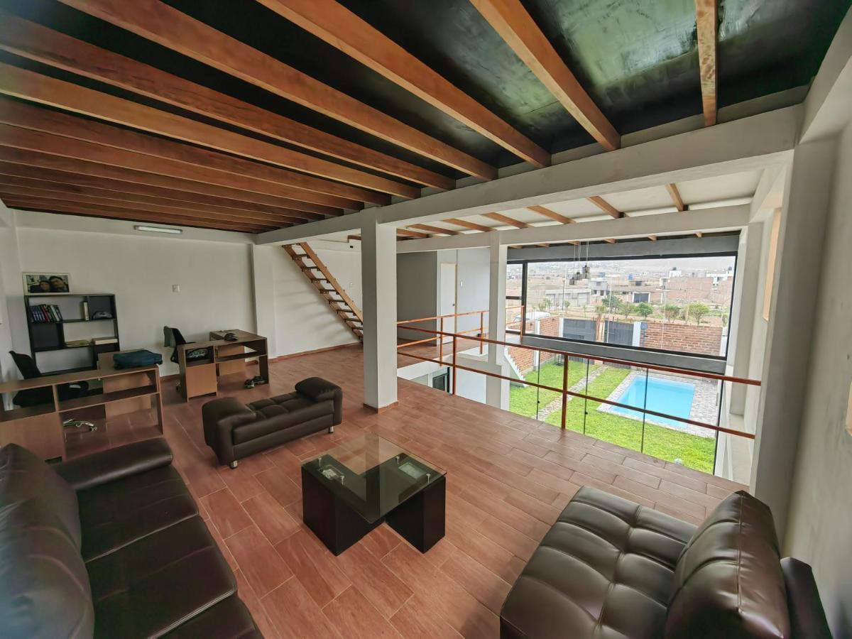 Casa De Playa Con Piscina Villa Ancon Kültér fotó