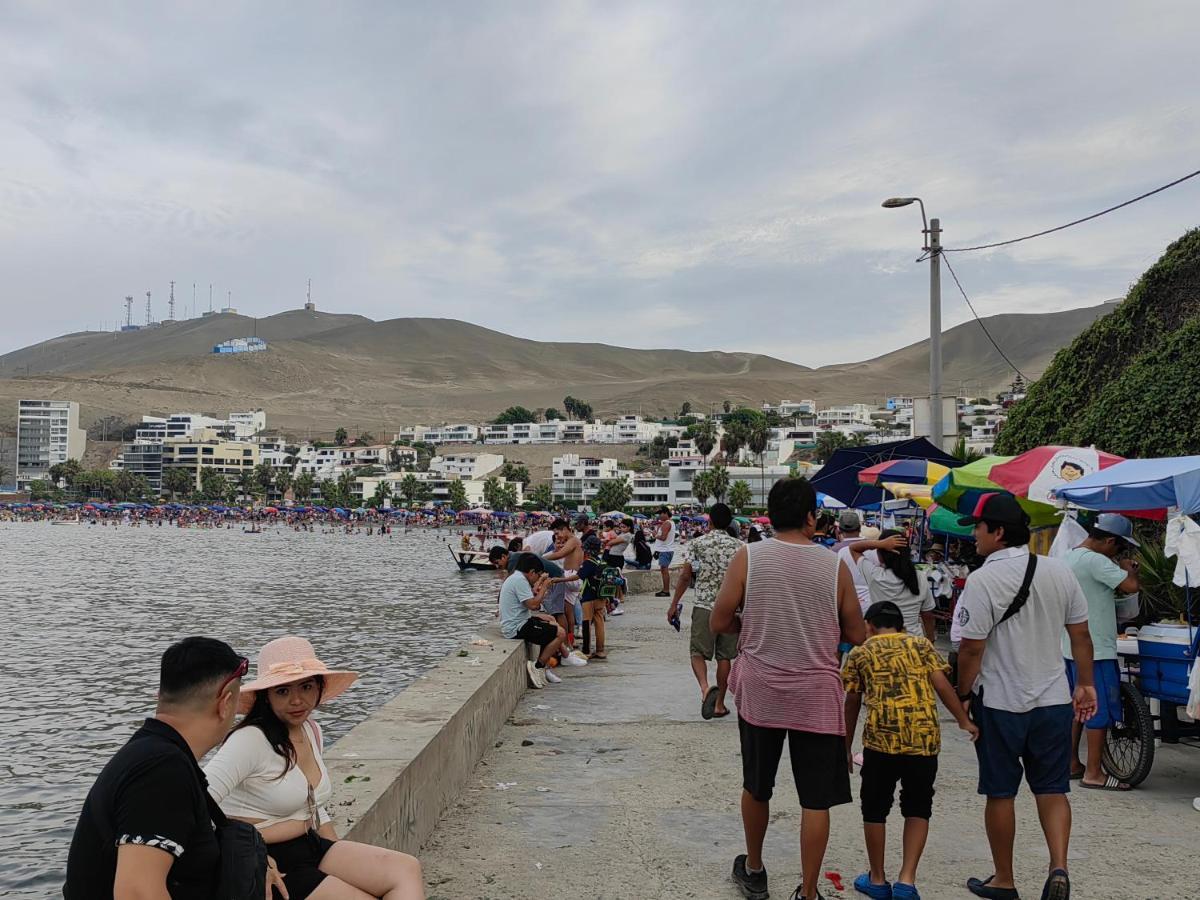 Casa De Playa Con Piscina Villa Ancon Kültér fotó