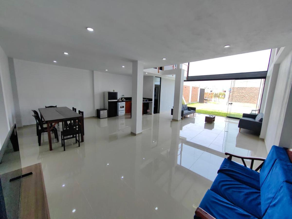 Casa De Playa Con Piscina Villa Ancon Kültér fotó