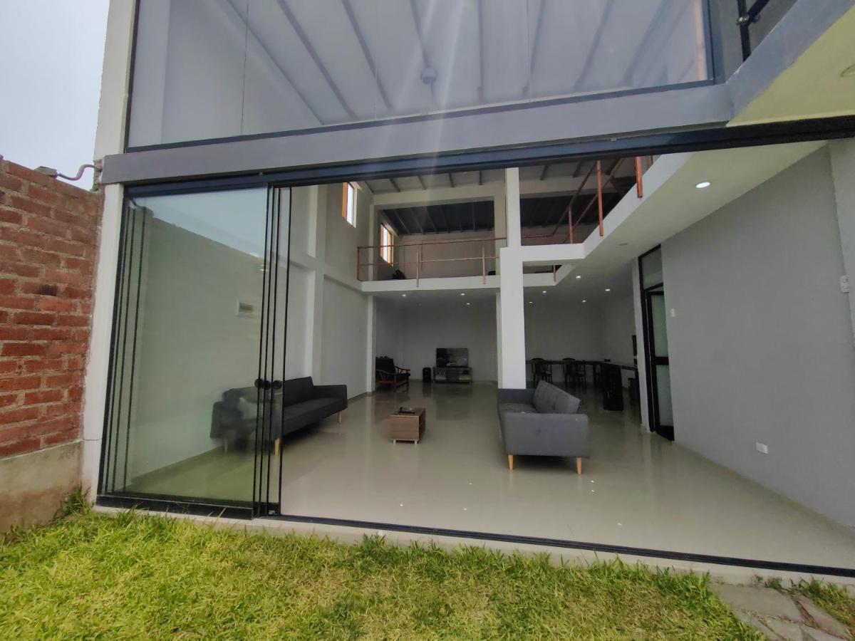Casa De Playa Con Piscina Villa Ancon Kültér fotó